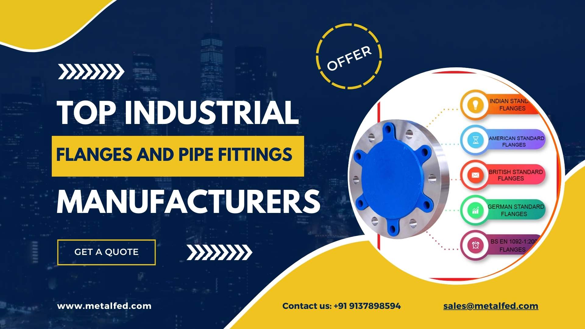Industrial Flange and Pipe fittings Manufacturers - Exporters!: Welcome to the world of top industrial flange manufacturers and pipe fittings exporters! In 2023 and 2024