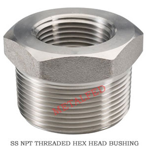 ASME B16.11 NPT Threaded Hex Head Bushing Suppliers in Peru