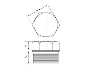 BS 3799 Threaded Plug Dimensions