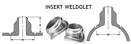 Insert Weldolet Dimensions