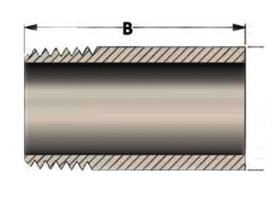 ASME B16.11 Threaded Nipple Lengths