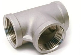 Stainless Steel Threaded Tee